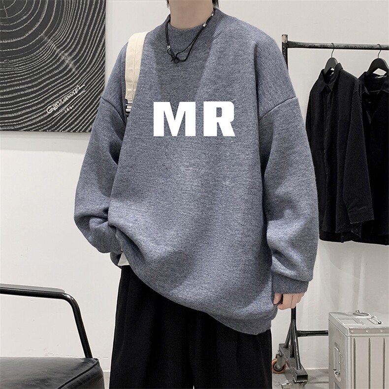 控68半高领毛衣男士大码针织衫男毛线衣男M18253-P45加绒款-P65,男装针织衫/毛衣,电商A040