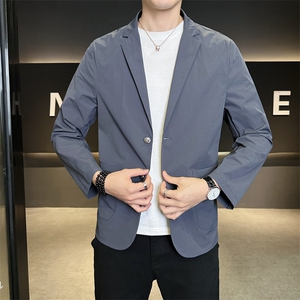 春季新款商务风西装外套男休闲西服男士西服JK02628-P83图片
