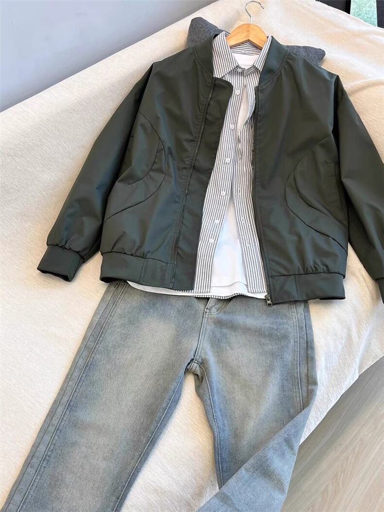 新款春秋夹克棒球服外套男青年韩版潮流休闲百搭大码男士202-P35,男装夹克,星座1403B