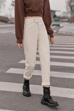 加厚绒牛仔哈伦裤，其它，茂源祥