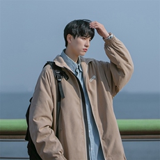 B225-W8519-P110-X138---贴标外套加厚棉服-材质聚酯纤维，男装棉衣，电商B225