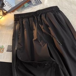 机能工装短裤男夏季美式高街设计感休闲宽松五分冲锋裤D9035-P33图片