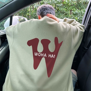 ！ 圆领卫衣港风长袖T恤男外套男WY126-P28图片