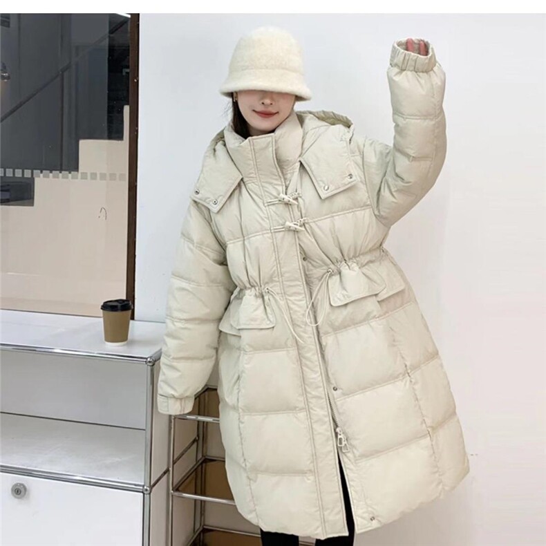大长款羽绒服，女装羽绒服，泰靡(1F)