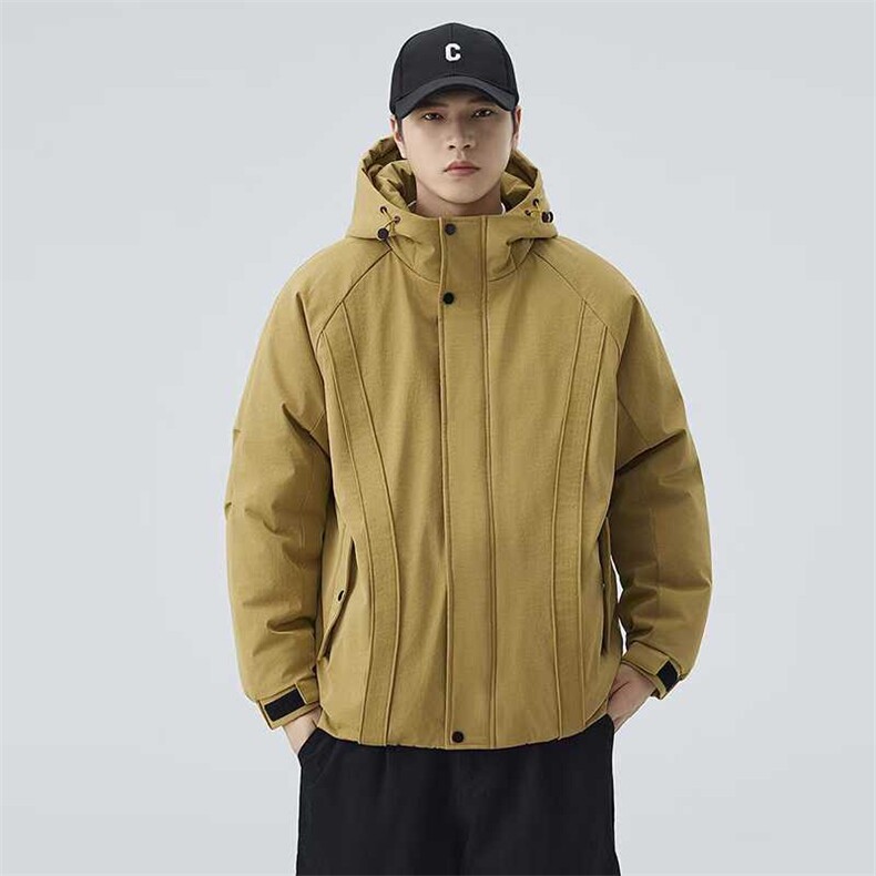 C9732025连帽秋冬拼接结构休闲运动棉服P160,男装棉衣,星座911-2(原星座613-2）