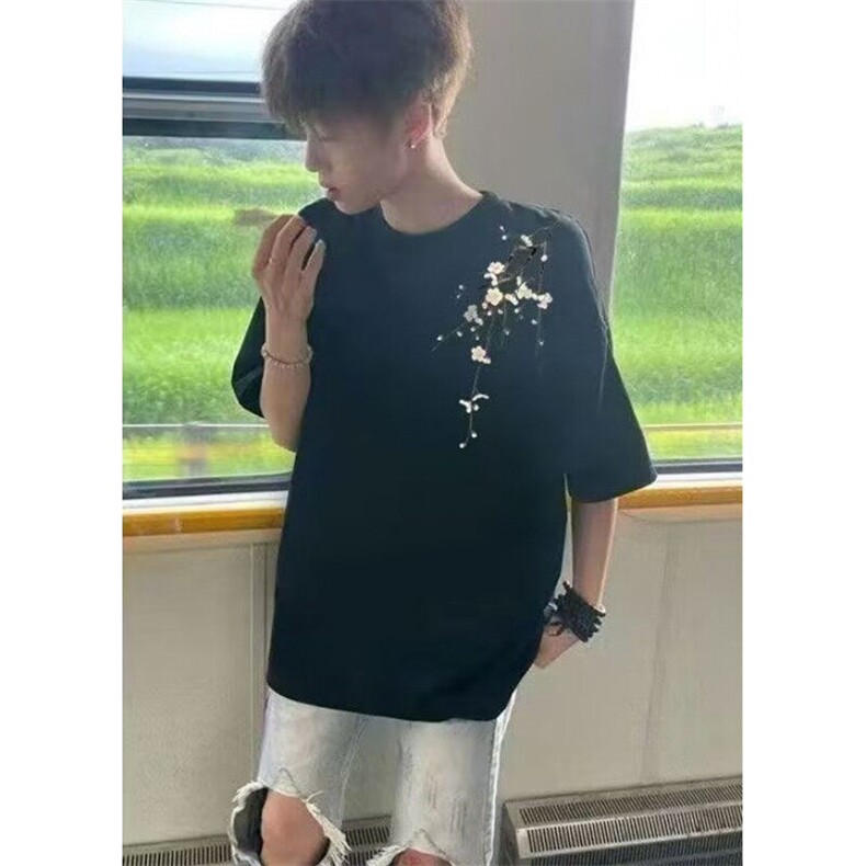 纯棉美式复古设计感短袖t恤男女夏季时尚百搭小众上衣服TC1479,男装T恤,星座1116A（原606A-3）