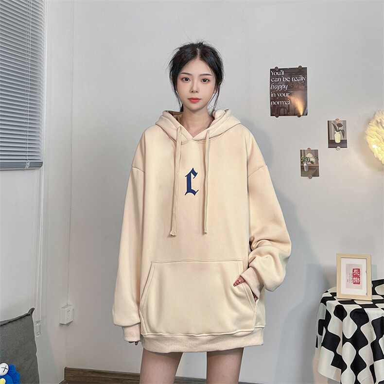 抖音供货、重磅加绒加厚卫衣秋季连帽宽松D223A-DYB-WY53-P65,男装卫衣,电商019-1