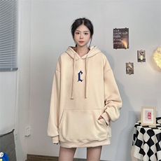 抖音供货、重磅加绒加厚卫衣秋季连帽宽松D223A-DYB-WY53-P65，男装卫衣，电商019-1