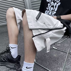 男春夏新款青少年时尚冲锋裤短裤休闲裤D1039P35，男装休闲裤，星座1116-2