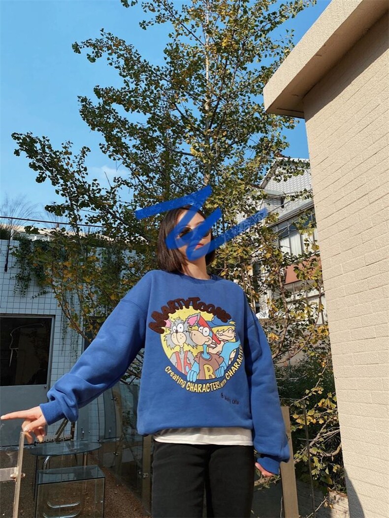 2021/加绒卫衣/NEW，女装卫衣/绒衫，潘朵拉