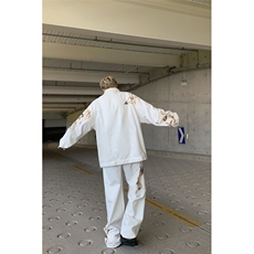 秋季新款美式复古夹克水洗外套J3358P78裤子N519价格55，男装夹克，星座1116-2