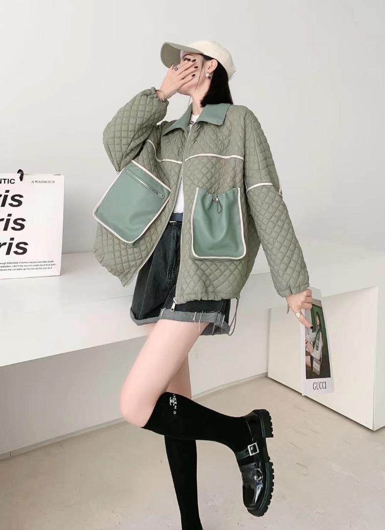 休闲羽绒外套，三色、两个尺码[现货]，其它，依柏璐