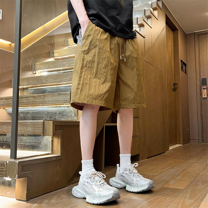 运动短裤男夏季简约百搭五分裤宽松大码休闲裤A406K3523特P35,男装牛仔裤,星座309（原A406）