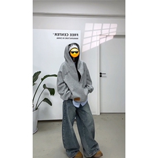 视频截图慎用!图片只做展示大货已到美式大V领连帽卫衣WY78069P68，男装卫衣，星座226-2