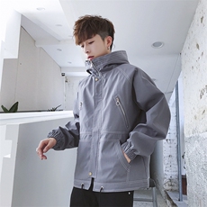 2021新款冬季男士外套休闲夹克ins加绒厚韩版潮流棉服DS269T，男装夹克，电商A102