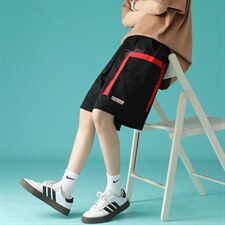 7XL~M码2023夏季新款大码中性风撞色立体袋工装短裤男女休闲中裤图片