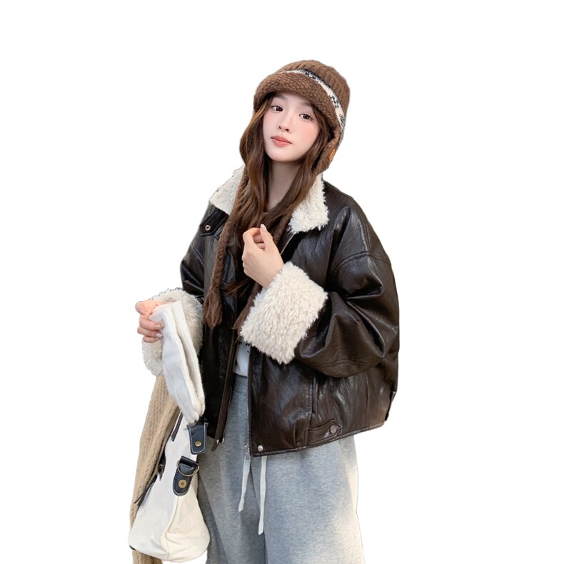 冬装新款羽绒皮衣款90绒2C092-99813-P275-K398,女装羽绒服,2C092