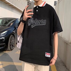 男春季polo潮流时尚休闲短袖T52P32图片