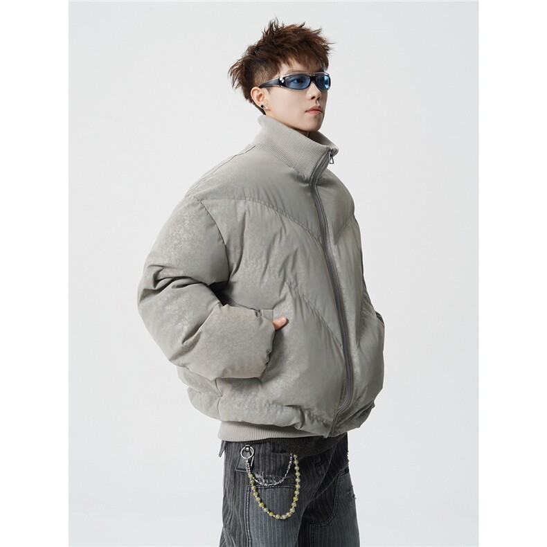B370-MY259-特P105控178100聚酯纤维立领棉衣外套短款男棉服,男装棉衣,电商B370