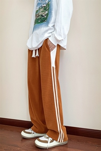 22秋冬 400克重新款宽松港风百搭休闲直筒裤B266-X831-P60 78图片