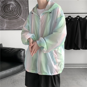 F3050/P38新款七彩防晒衣男夏季防晒服宽松遮阳运动薄款外套夹克图片