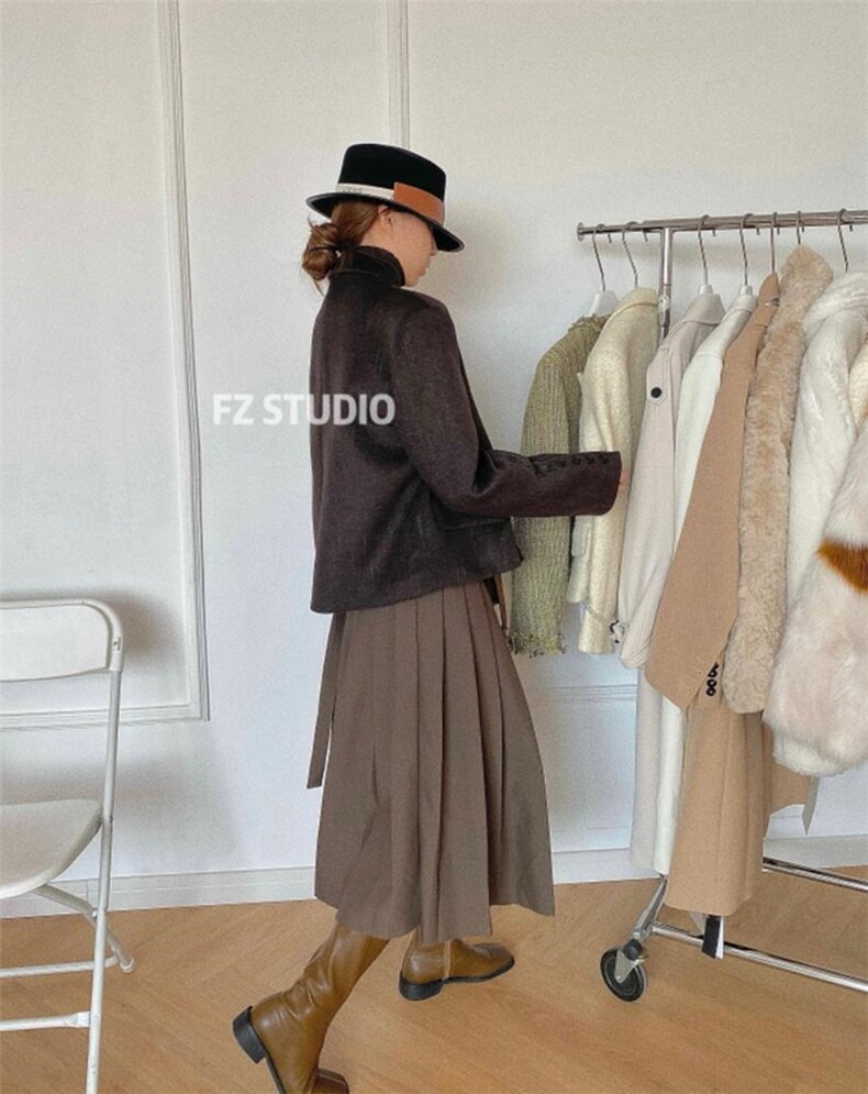 【现货】毛呢短款外套，其它，F/TU