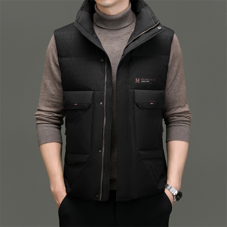 BNG2220钱塘2020-2时尚休闲冬季厚款中年男士90鸭绒羽绒服P155,男装羽绒服,钱塘207-2