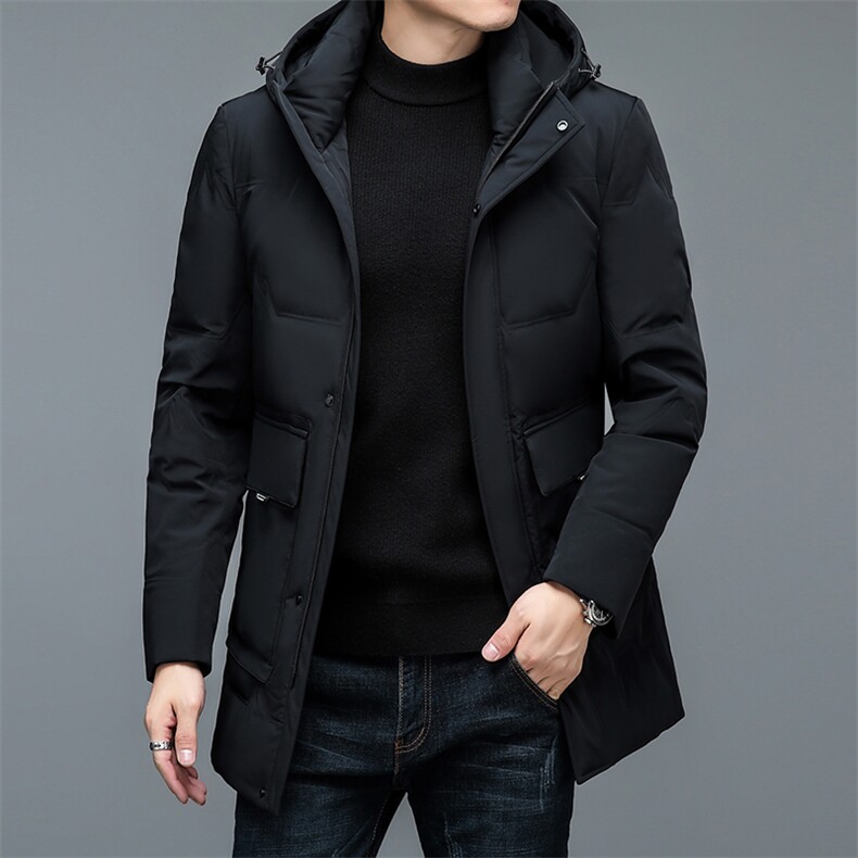 AC22053钱塘2020-3冬季羽绒服白鸭绒防寒保暖外套男加厚P210,男装羽绒服,钱塘207-3
