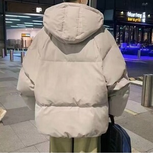 冬季新款棉服韩版潮流宽松加厚面包潮牌连帽棉衣外套情侣棉袄图片