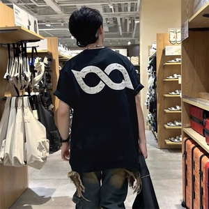 万针全刺绣工艺抖音得物高品质260克重磅纯棉双纱美式高街短袖T恤图片