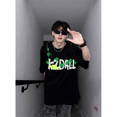 葡萄网球毛巾刺绣短袖ZX0167-特批40，男装T恤，星座313A(原308A-2)