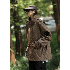防风冲锋衣外套男女春秋户外山系防水登山服情侣工装夹克CF66-p65图片