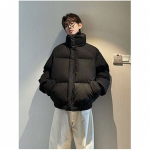 直播现货原版高品质冬季美式帆布皮棉服立体纹理加厚棉衣外套图片