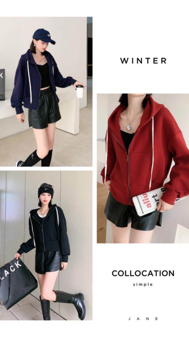 现货-韩版卫衣外套，女装卫衣/绒衫，依歌贝诺