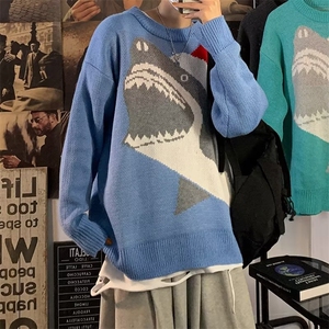冬季新款潮流韩版ins长袖套头毛衣男圆领百搭情侣针织衫 M961-P29图片
