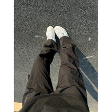 美式贴标设计感防水速干休闲裤工装裤冲锋裤聚酯纤维，男装休闲裤，星座310A-4