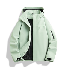 新款男女高品质户外登山服青少年学生冲锋衣夹克外套HS6606，男装夹克，星座1206（原A206）