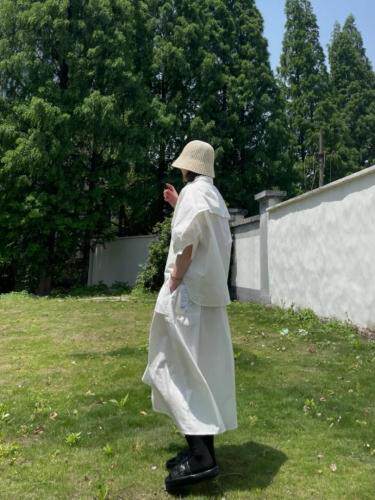 夏季新款，衬衣与半裙，女装半身裙，take about