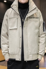 男士立领羽绒服新款潮流冬季休闲上衣中青年加厚保暖男装外套，男装羽绒服，电商B212（原钱塘6029）