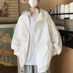 FS2307-P55控78 夏季港风情侣防晒服外套薄款防晒衣图片
