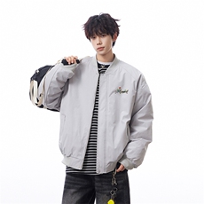 白底抖音直播带货得物高品质棒球领飞行夹克棉衣M1352P88，男装夹克，电商C408(原B339-1)