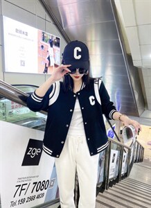 现货 春季新款休闲字母外套,其它,摩登风暴