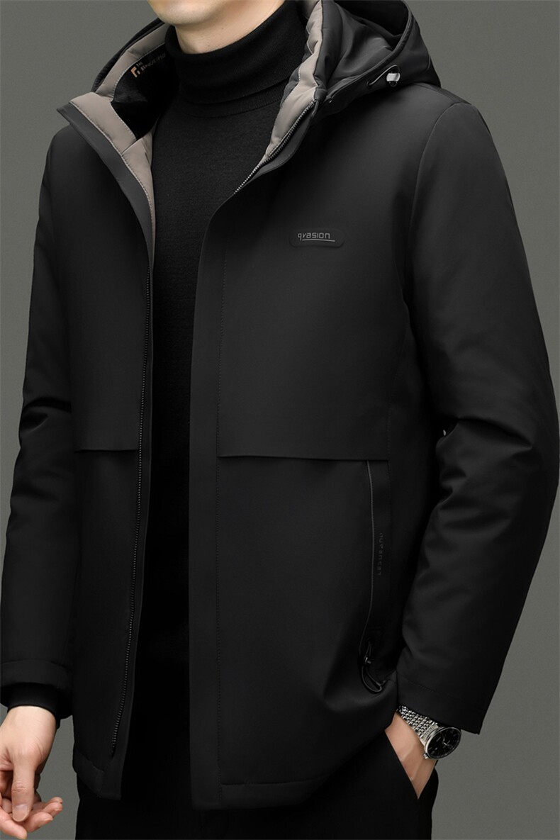 男装羽绒服YR24801新品主推90绒子商务23801升级款内胆可脱卸,男装羽绒服,钱塘207-1