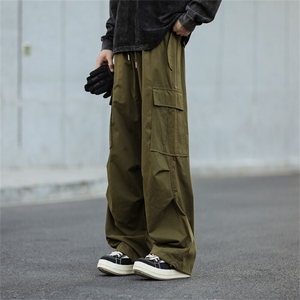 903-SK16-特P55S-3XL工装裤【卡其军绿灰色黑色】3,粉绿搭配衣服绘画图片