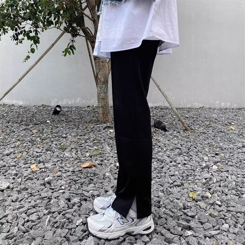 春秋款休闲时尚百搭微弹男裤潮直筒小脚裤西裤LK28P40,男装休闲裤,星座1116-2
