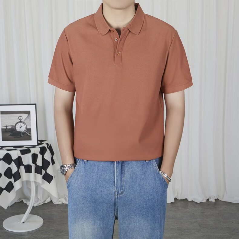 轻熟风男装Polo衫男短袖夏季青少年潮流T恤上衣打底衫P601,男装T恤,星座1116A-2（原606A-1）