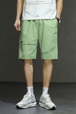 夏季新款韩版潮流宽松五分裤贴布装饰情侣短裤男A305-KX2062-P25，男装休闲裤，电商B306