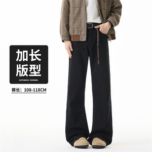 2026新款美式潮牌基础款重工水洗直筒休闲牛仔情侣长裤 K01/ P58图片