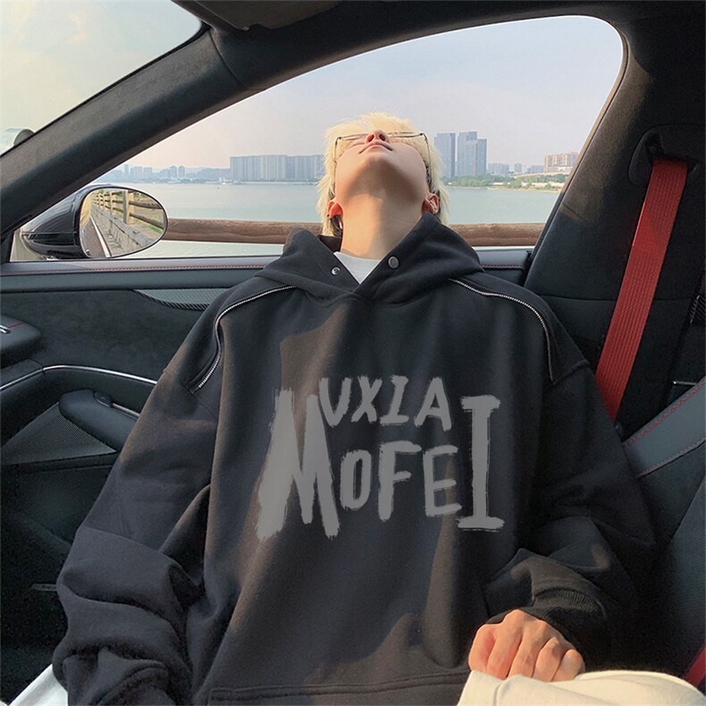 360克重磅图拉链华棉连帽卫衣【有货】C403A-WY25270LL-P65，男装卫衣，电商C403A