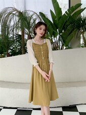 韩版修身显瘦连衣裙有现货，女装连衣裙，千利红